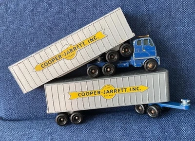 Camión de carga doble Lesney Cooper Jarrett Inter State Major nº 9 original  Foto 1 de 4
