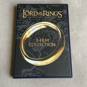 The Lord of the Rings: Complete Trilogy 1-3 (DVD Theatrical Cuts) LOTR Tolkien - Picture 1 of 11