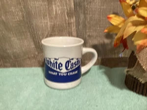 Vintage weiße Schloss Tasse... What You Crave - Bild 1 von 5