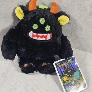 Wild Republic 6in Monsterkins #26680 Junior Dusk 3 Eyed  Plush Pre-owned - Picture 1 of 10