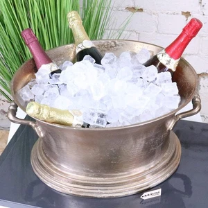 Moyar Sekt Eimer groß Eisbad Champagner Gold Luxus Bar Wein Geschenk - Bild 1 von 9