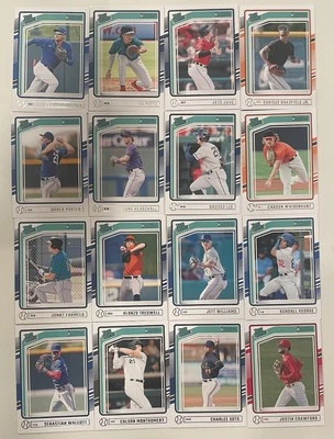 2024 Panini Donruss Baseball - Complete Your Set - YOU PICK #1-200 Rated Rookies - Image 1 of 2