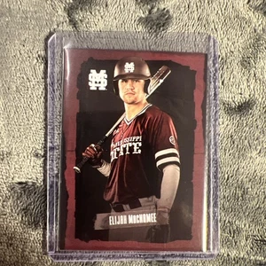 2019 Mississippi State Elijah MacNamee College Baseball Card Mint SEC MSU - Picture 1 of 2