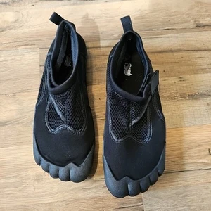 Strand Black Water Shoes Mens Size 9 - Picture 1 of 5