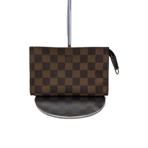 LOUIS VUITTON N42240 Geldbörse braun Monogramm PVC Herren klein Accessoire - Bild 1 von 8