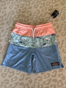 Vineyard Vines Boys Swim Trunks Swim Shorts Size Small 8–10 New With Tags - Picture 1 of 7