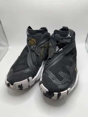 Zapatos de baloncesto Air Jordan Why Not .6 negros/dorados para jóvenes talla 4,5 DO7189-071 Foto 1 de 4