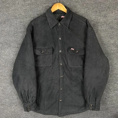 Dickies Genuine Mens Jacket Size XL Black Long Sleeve Fleece Outdoor Workwear - Image 1 of 4