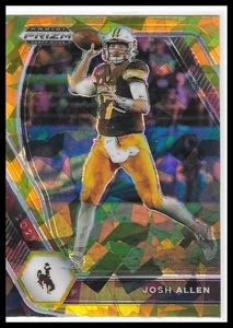 2021 Panini Prizm Draft Picks Collegiate #4 Josh Allen Gold Ice - Bild 1 von 2