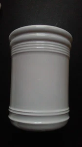 Soporte de utensilios de cocina de cerámica mediano 6,75" organizador de utensilios de cocina estable blanco - Imagen 1 de 6
