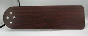 HUNTER CEILING FAN REPLACEMENT BLADE ROSEWOOD WALNUT 4 HOLE QUICK CONNECT 19-1/2 - Picture 1 of 6