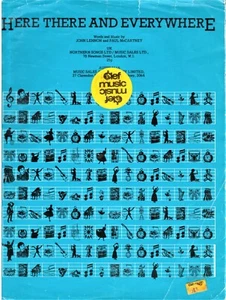 "HERE THERE & EVERYWHERE" by The Beatles in fair condition, FREE POSTAGE - Bild 1 von 2