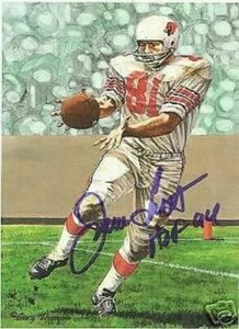JACKIE SMITH ST LOUIS CARDINALS LIMITED EDITION AUTOGRAPHED GOAL LINE ART CARD - Picture 1 of 1