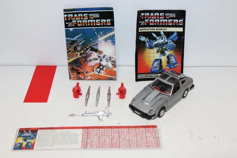 transformers g1 original vintage bluestreak 100% complete pre rub Cover