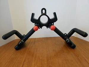 Flex Wheeler's BACK WIDOW. Weightlifting Cable Machine and Barbell Attachment - Picture 1 of 8