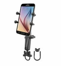 RAM Mounts X-Grip Phone Mount with Handlebar with Short Arm for Motorcycle - Black (RAM-B-149Z-A-UN7U)