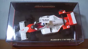 1/43 MINICHAMPS 530 844307 McLAREN MP4/2 TAG TURBO 1984 ALAIN PROST - Picture 1 of 5