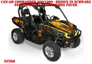 KIT GRÁFICO DE DECORACIÓN INVISION UTV CAN-AM COMMANDER, MAVERICK NITRO B - Imagen 1 de 11