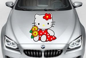 Calcomanía lateral de vinilo para camión Hello Kitty - Imagen 1 de 1