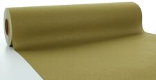 Airlaid Tischläufer Gold, 40 cm x 24 m - Mank - Einweg Tischband Tischdecke