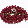 5x8mm Faceted Brazl Jade Rondelle Beads Gemstones Necklace 18 AAA | eBay
