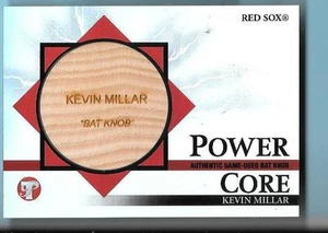 Topps Pristine Power Core Kevin Millar 2005 perilla de murciélago Medias Rojas 6/7 - Imagen 1 de 2