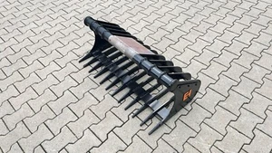 EH Harke Sieblöffel ohne Aufnahme 1000 mm 100 cm Wurzelrechen Bagger 1,5-3 t - Bild 1 von 10