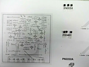 HAFLER DH-220 DH-500 P-225 P-230 PC-19 INPUT TRANSISTOR MATCHED SET - Picture 1 of 3