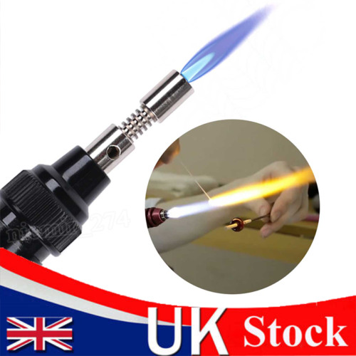 Mini Portable Alkane Gas Soldering Iron Pen Torch Welding Tool Cordless Kit 3in1