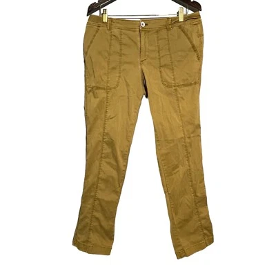 Pantalones Anthropologie Hei Caquis Mujer Talla 30 Chinos Rectos Ajustados Marrón Foto 1 de 4