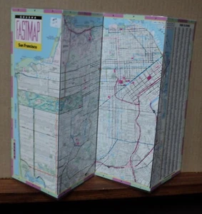 Fastmap - San Francisco - laminated - Picture 1 of 2