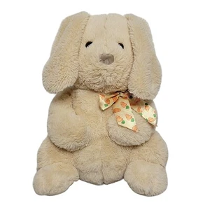 Walmart Beige Tan Bunny Rabbit 16" Plush Stuffed Animal Toy  - Picture 1 of 8