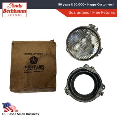 1964-1967 Dodge Plymouth B-Body Low Beam Headlamp Assembly 2524930 NOS - Image 1 of 4