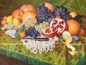 LEINWAND BILDER Obstkorb 50x70 CM - Bild 1 von 4