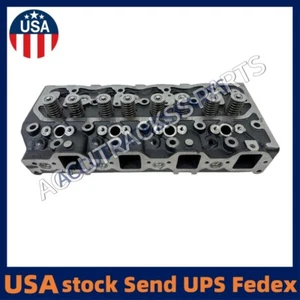 Cylinder Head Assy for Isuzu 4BG1 Engine Hitachi LX70-7 ZX120 ZAX120 Excavator - Picture 1 of 6