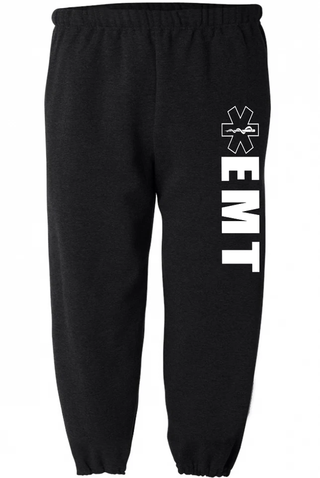 EMT sweatpants for men rescue ems men's sweatpants EMT design gift for emt - Image 1 of 1