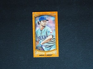 2016 Topps Gypsy Queen Yu Darvish Leather Mini Parallel #1/1 NMMT