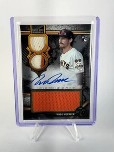 2024 Topps Triple Threads Wade Meckler #RAR-WM #13 /25 RPA Patch Auto RC - Bild 1 von 11