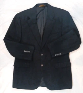 Bill Blass Black Label Sport Suit Coat Blazer Mens 42R 100% Camel Hair - Picture 1 of 17