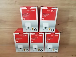 5× Danfoss Smarter Thermostat Aveo, RA/V 34mm, Typ: Heizkörperthermostat - Bild 1 von 6