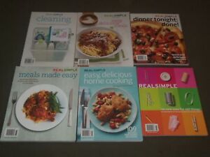 2000S REAL SIMPLE SPECIAL ISSUES MAGAZINE LOT OF 7 - GREAT COVERS - PB 1421