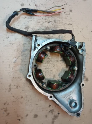 1968-1974 Honda CB450 CL450 статор зарядная катушка генератор переменного тока хороший - Изображение 1 из 4