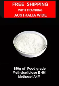 150g Food grade Methylcellulose E 461 -  Methocel A4M  - Picture 1 of 5