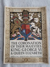 The Coronation Of Their Majesties King George VI & Queen Elizabeth. 1937