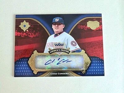 2007 Ultimate Collection #CC Chad Cordero Americas Pastime Signs Autograph $$$ - Image 1 of 2
