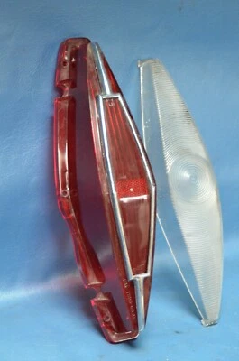 NOS 1968 Mercury Station Wagon Colony Park Tail Light Lens Clear Insert LH Left - Image 1 of 4