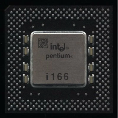 Intel Pentium 166 MHz, socket 7, SY037 - Image 1 of 2