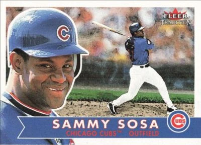 2001 Fleer Tradition Baseball Sammy Sosa Chicago Cubs #259 - Image 1 of 2