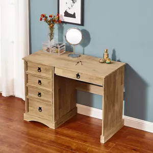 Corona Dressing Table Dressing Stool Chair Dresser Solid Pine Bedroom Furniture - Picture 1 of 24