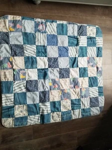 Vintage Salt Creek Quilters Guild Cat Quilt Blue - Picture 1 of 7
